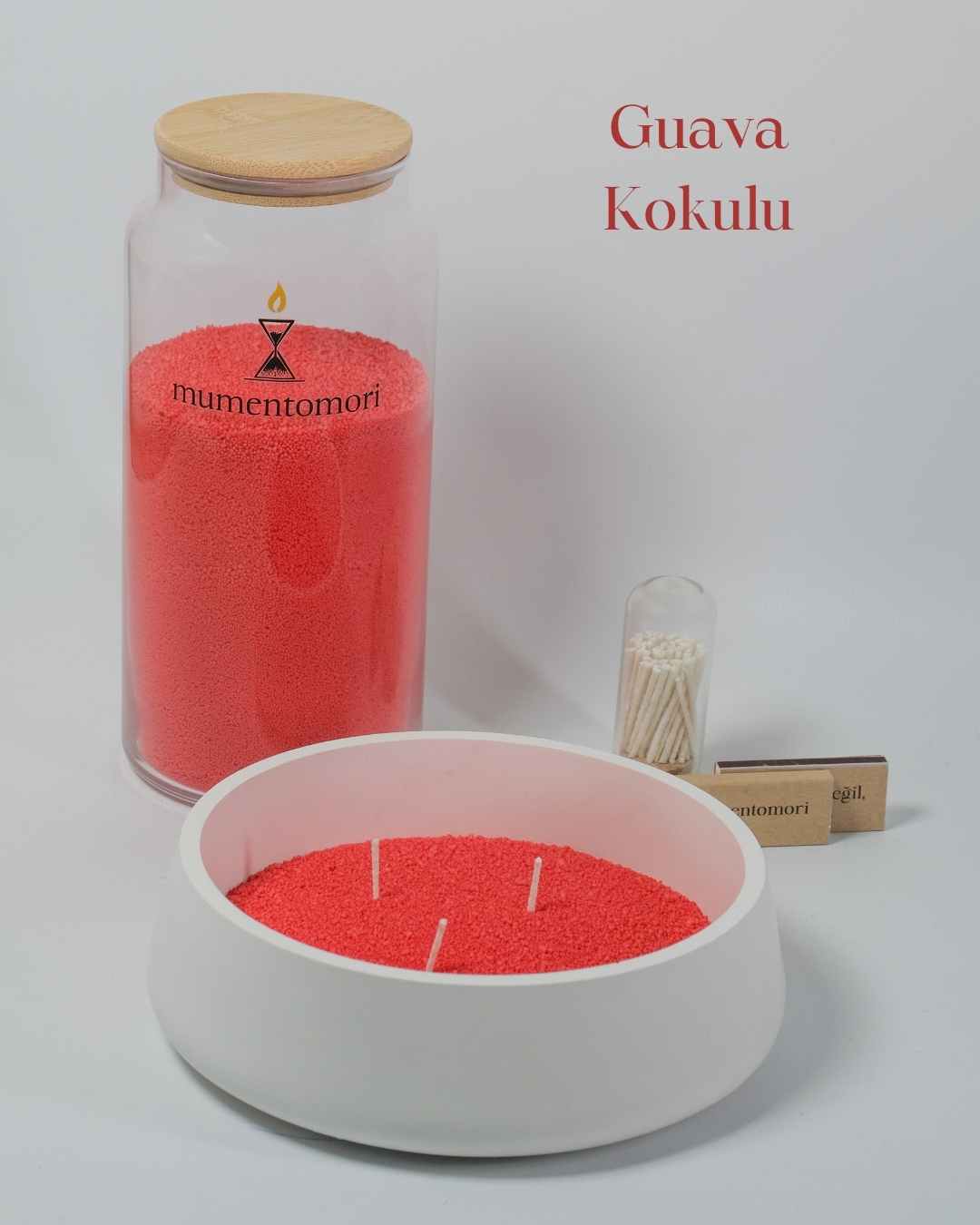 mumentomori Yuvarlak Kase (1 kg Mum)