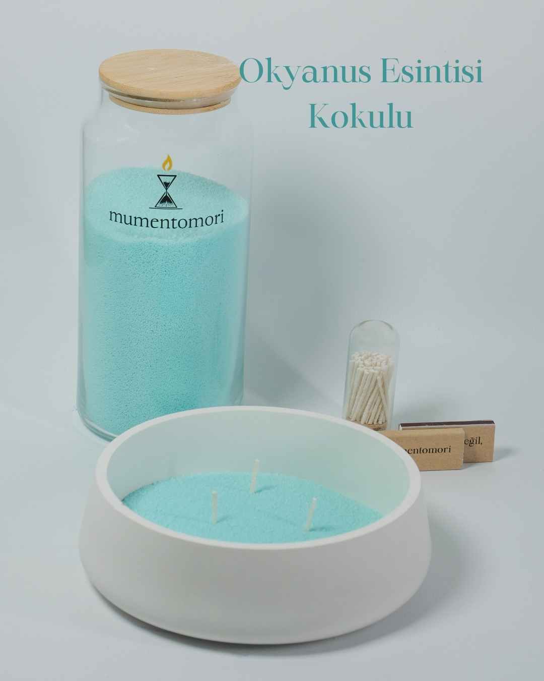 mumentomori Yuvarlak Kase (1 kg Mum)