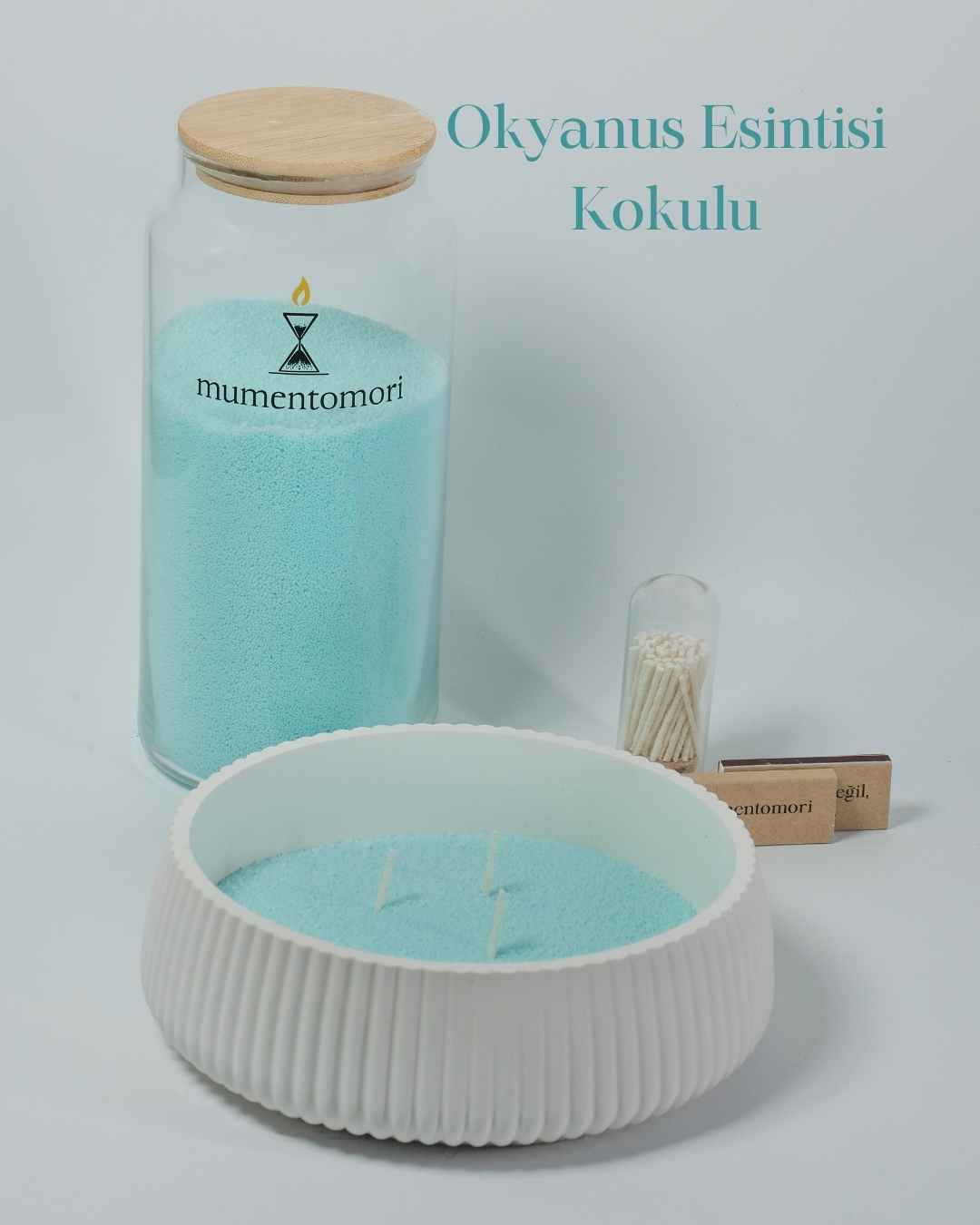 mumentomori Yuvarlak Form Kase (1 kg Mum)