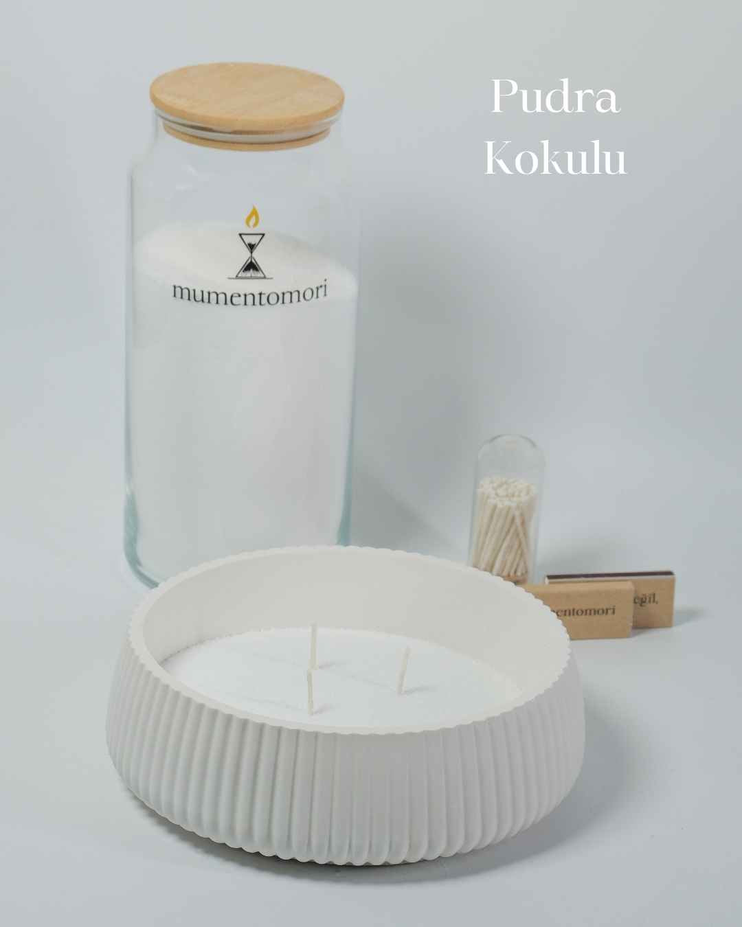 mumentomori Yuvarlak Form Kase (1 kg Mum)